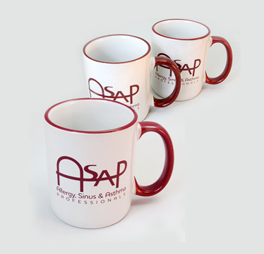 Houston Allergist custom mugs